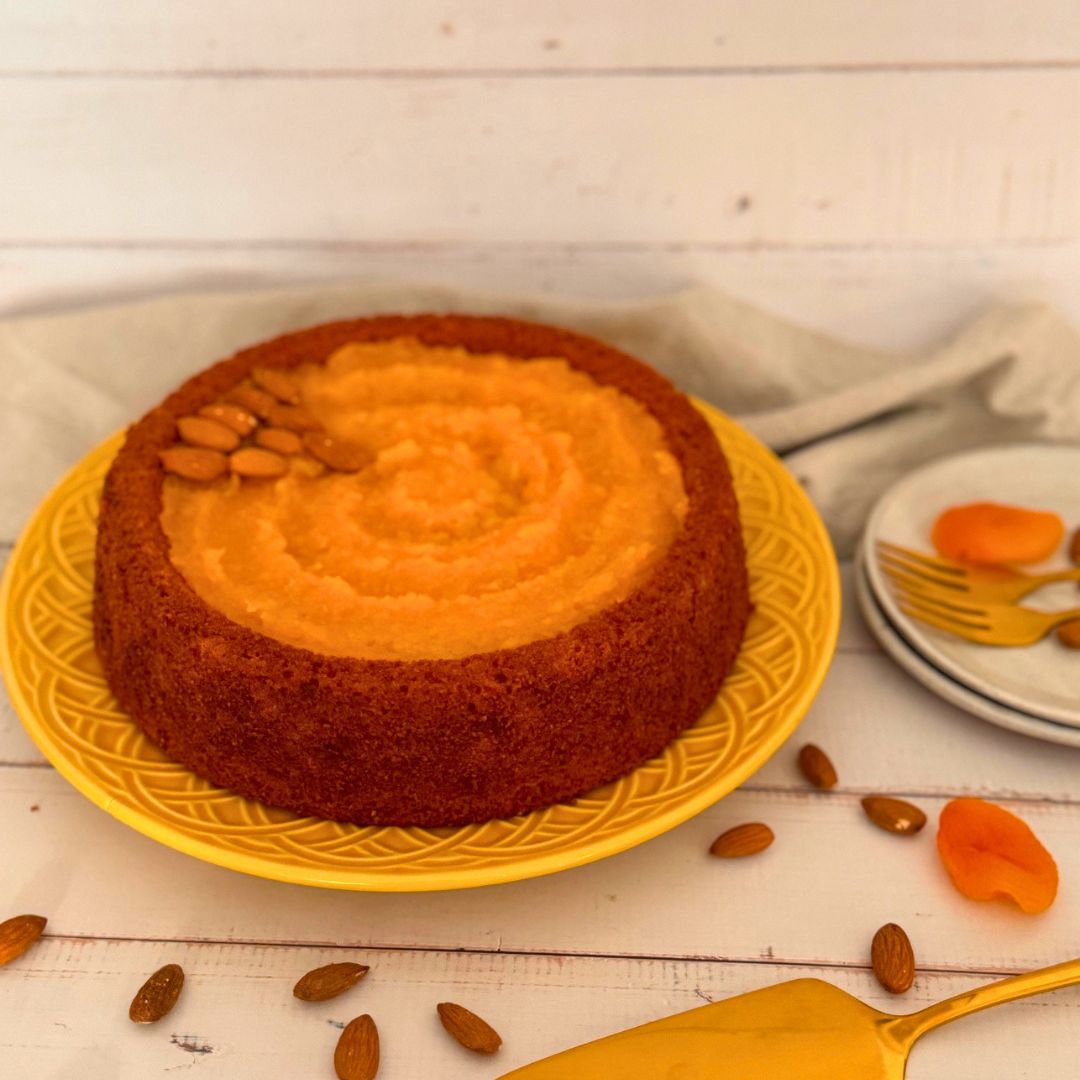 Bolo de amêndoas saudável